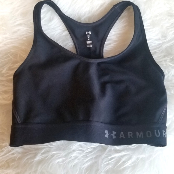 Under Armour Other - Under Armour black compression sports bra medium to high impact
